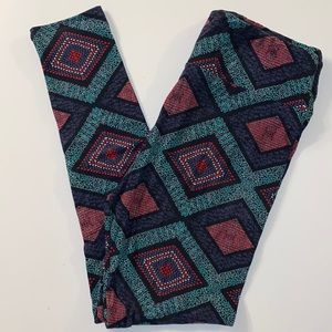 LuLaRoe Leggings. TC. Size 12-18. Geometric Design. NWT.